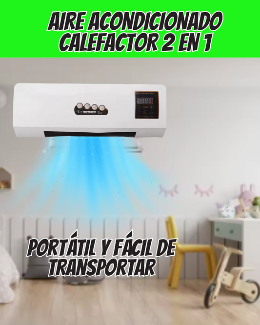 Aire acondicionado y calentador 2 en 1